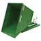 Vestil Light Duty Self-Dumping Hopper 1 Cubic Yard 2000 lb Green D-100-LD-GRN-T - alternate 4